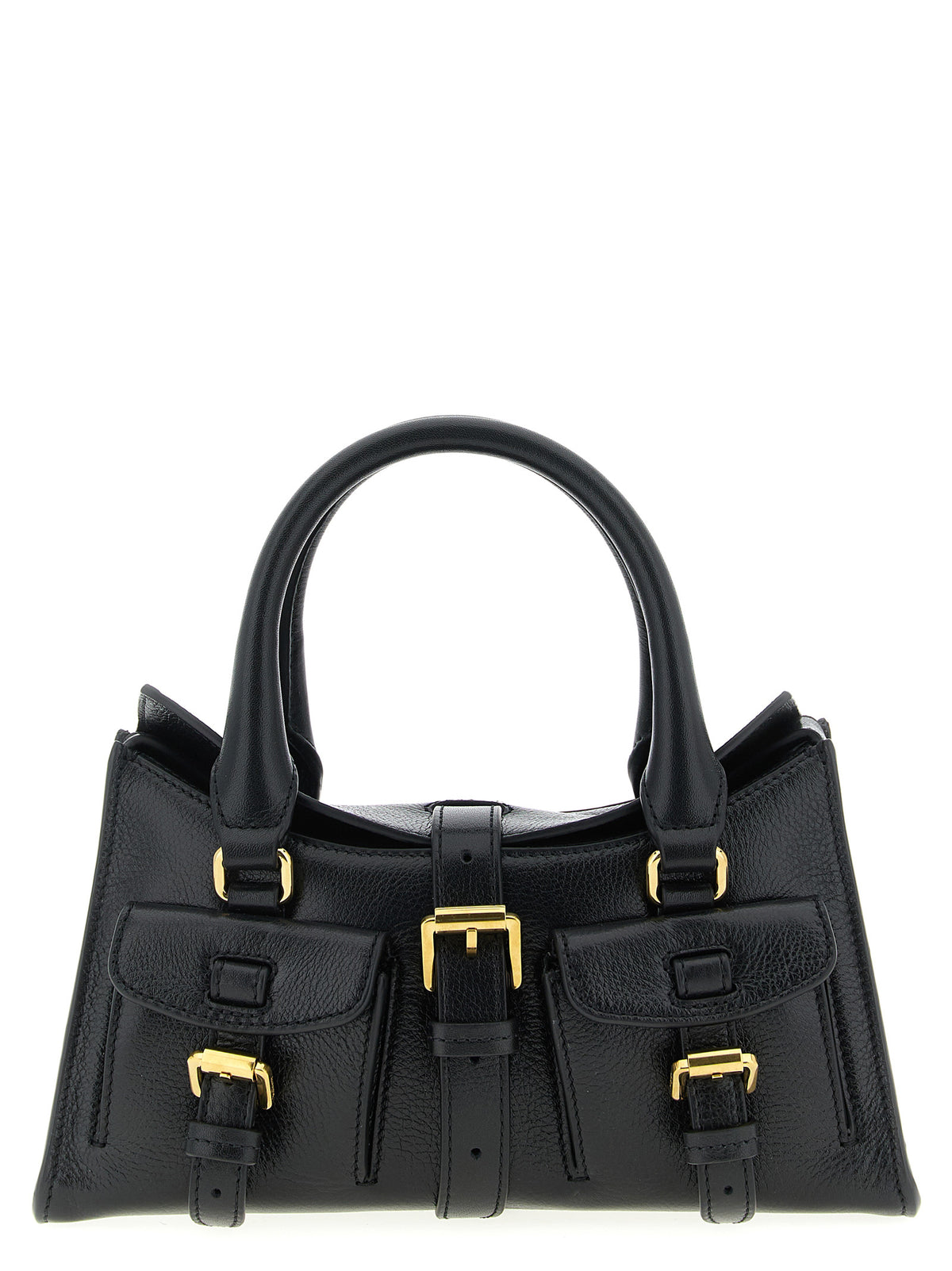 Mulberry Schwarze Kalbsleder-Handtasche