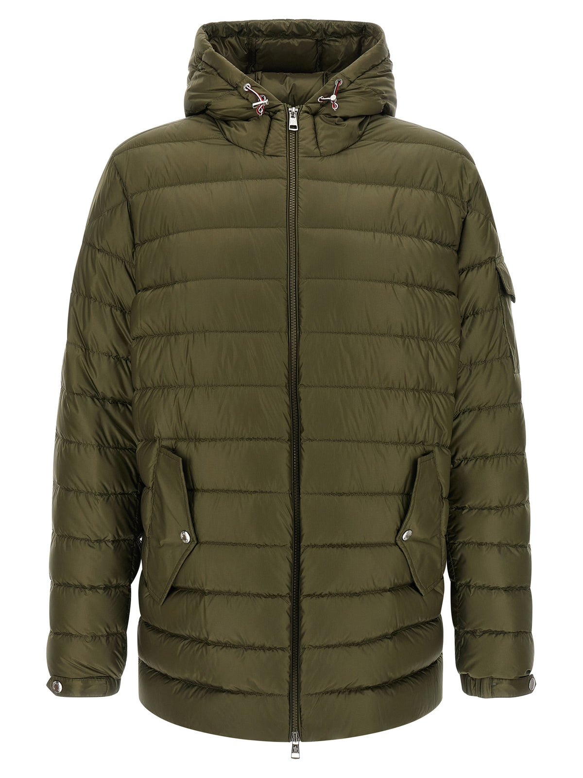 Moncler Zweifarbiger Parka aus Polyamid