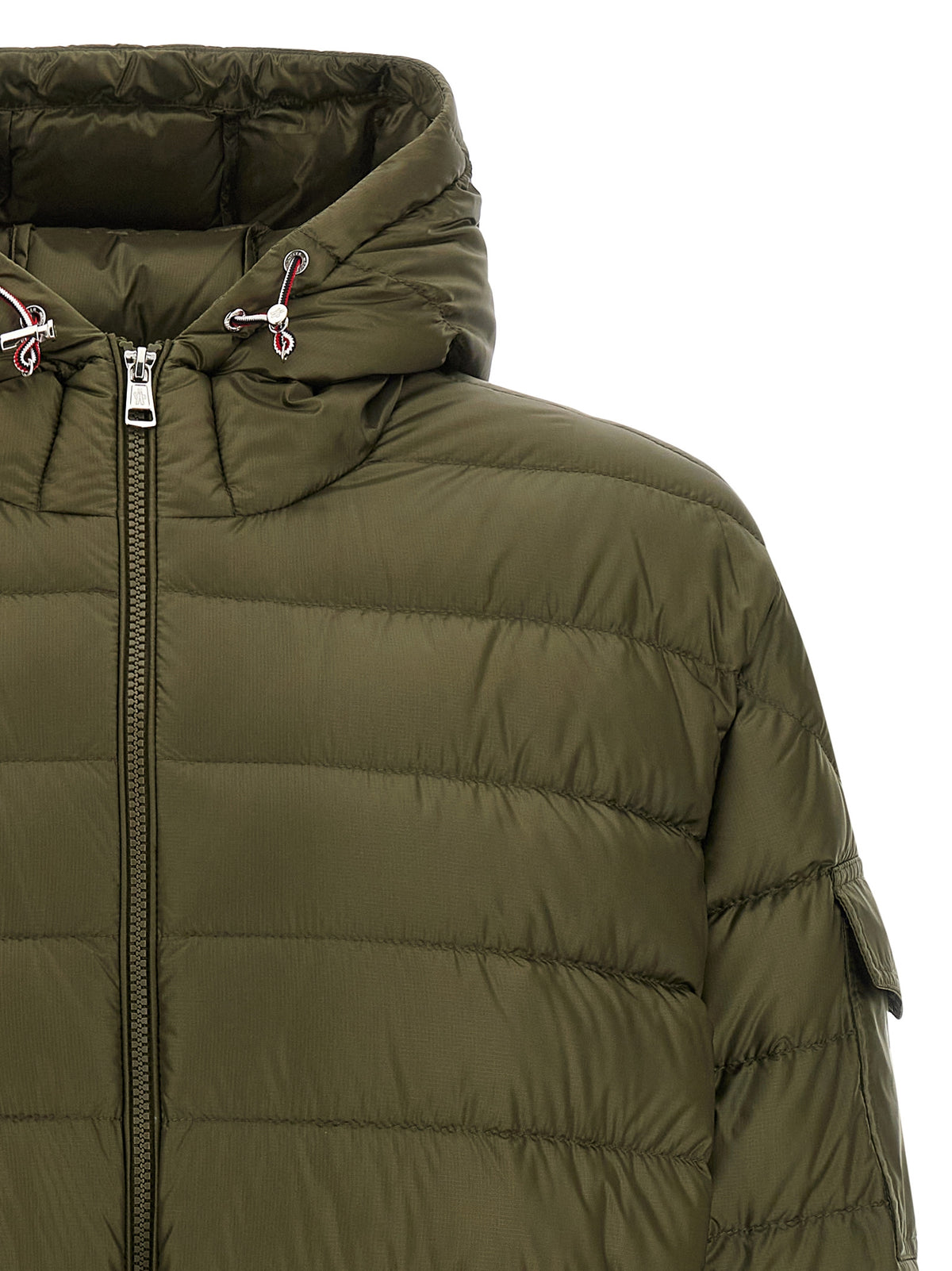 Moncler Zweifarbiger Parka aus Polyamid