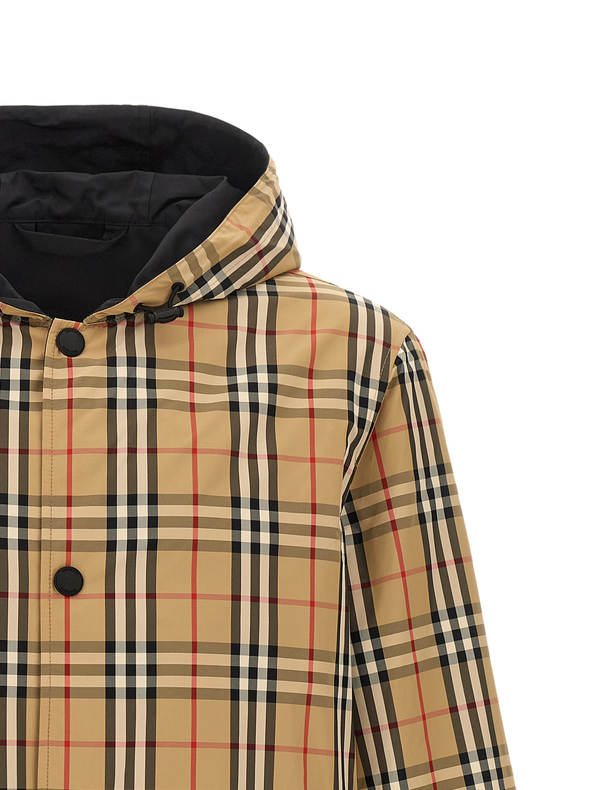 Burberry Mehrfarbige Jacke aus Polyamid