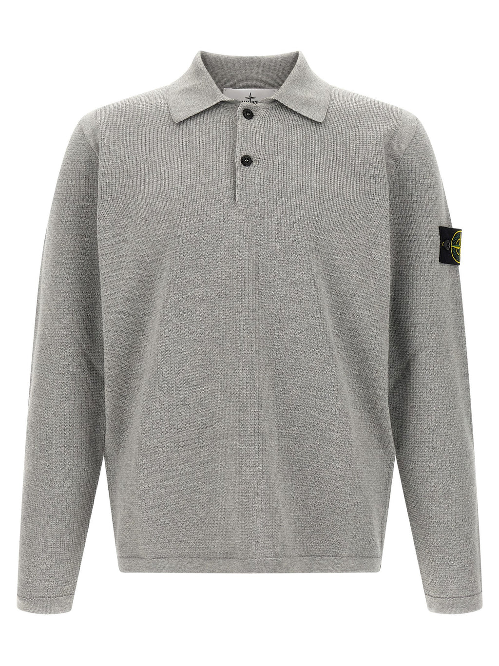 Stone Island Graues Baumwoll-Sweatshirt