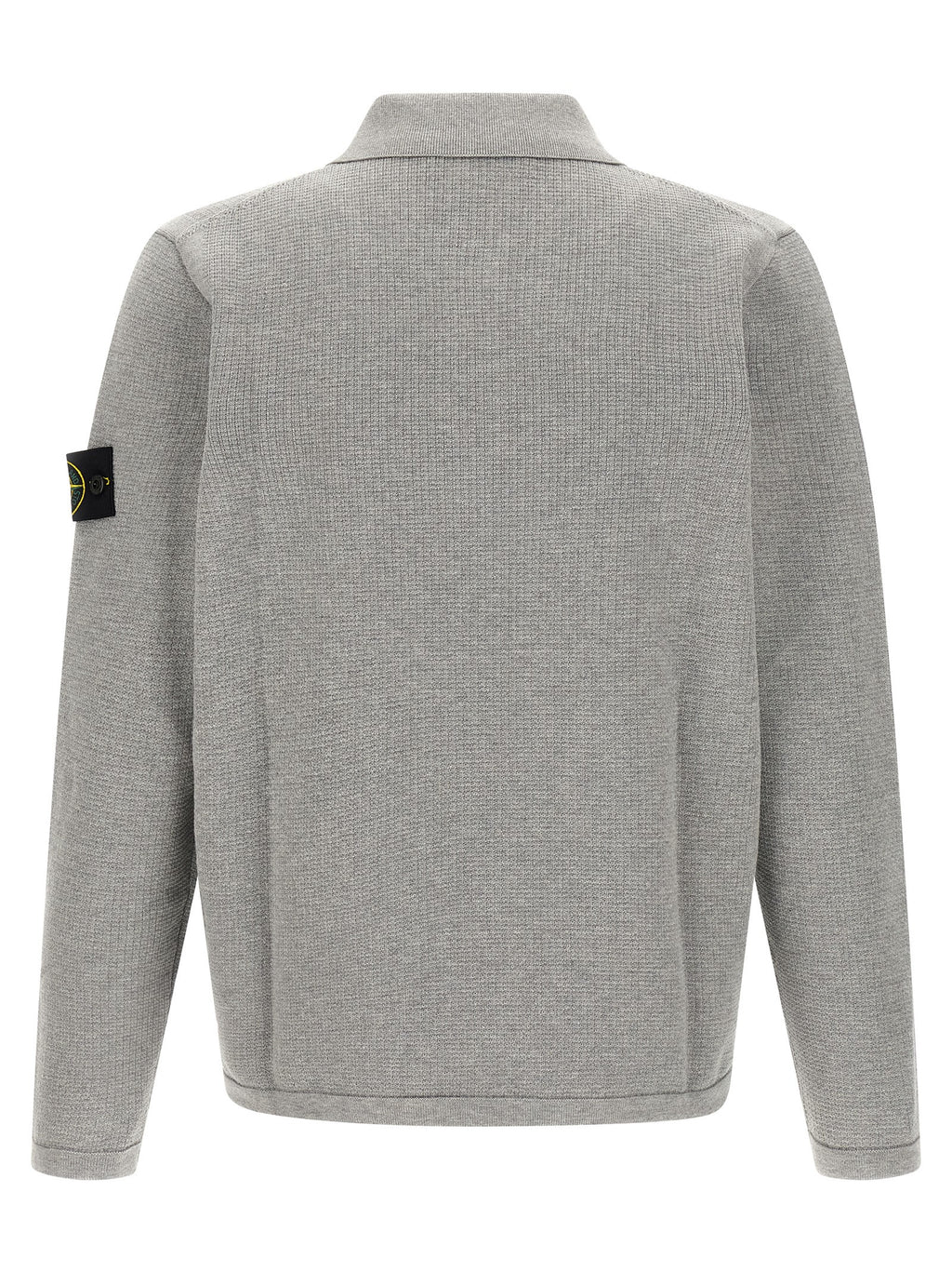 Stone Island Graues Baumwoll-Sweatshirt
