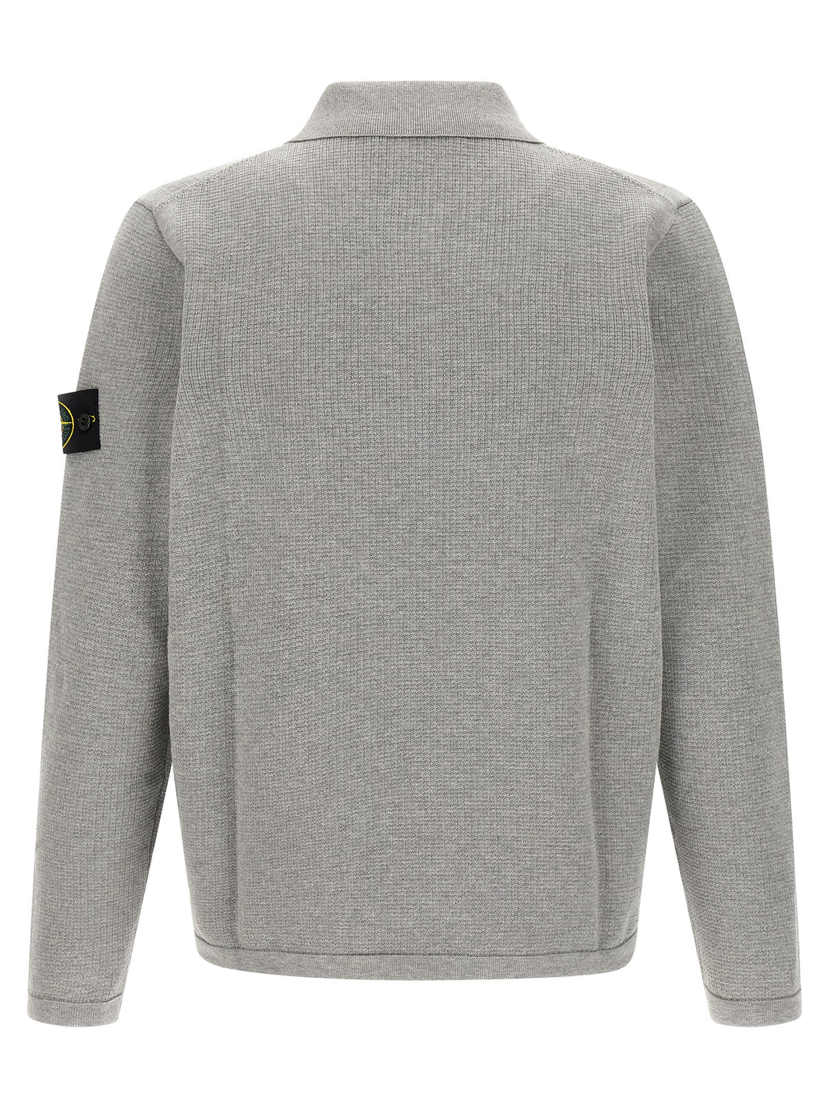 Stone Island Graues Baumwoll-Sweatshirt
