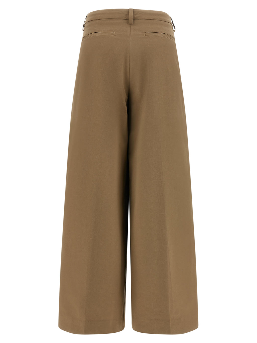 THELATEST Braune Baumwollhose für die Freizeit