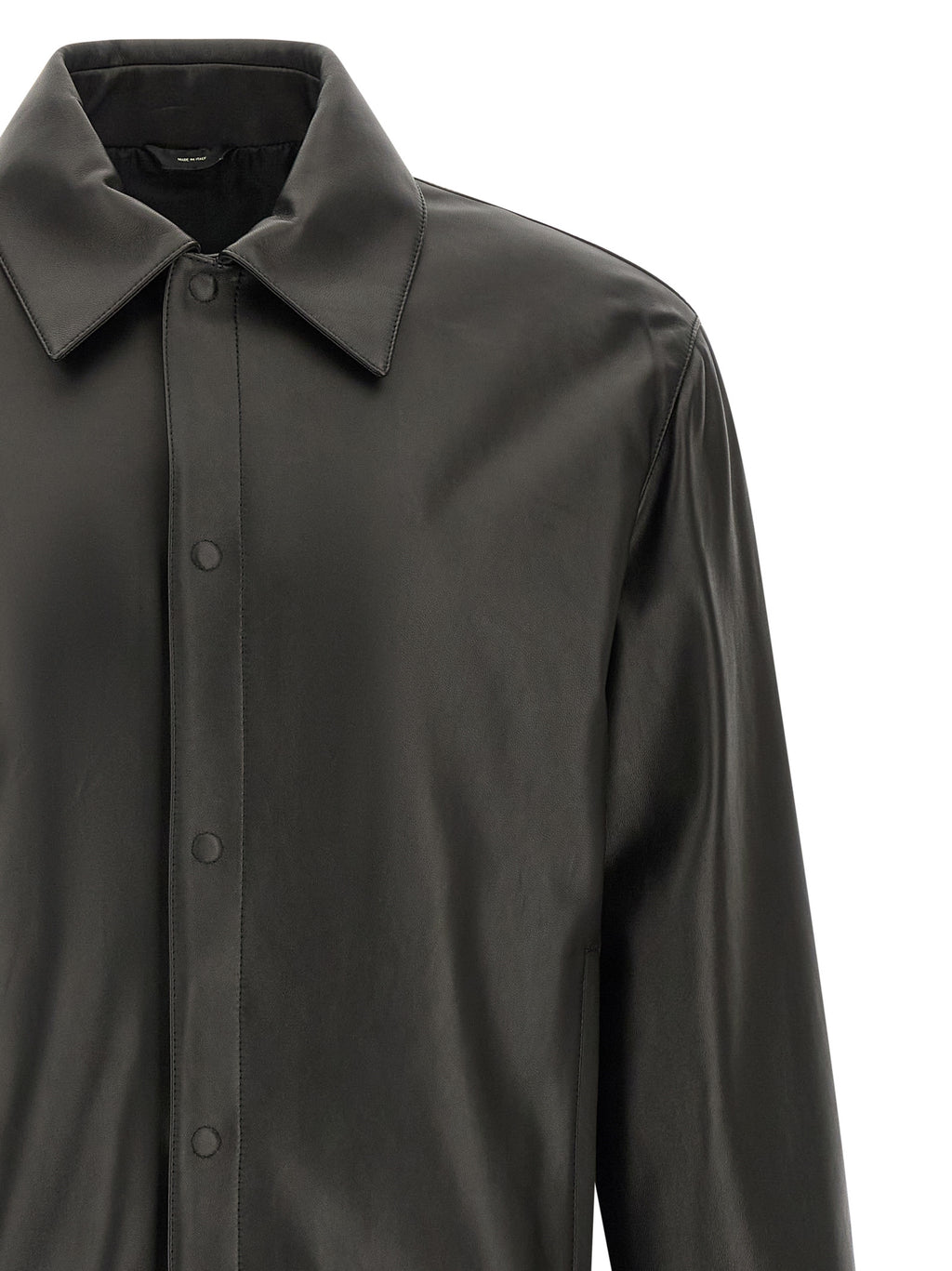 Fendi Schwarze Lammlederjacke