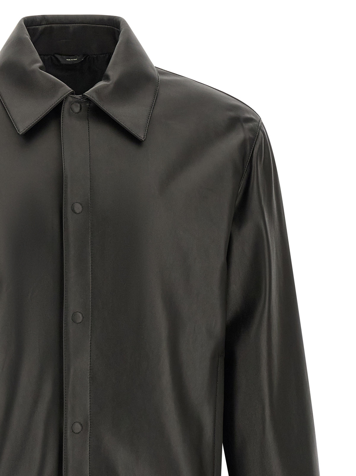 Fendi Schwarze Lammlederjacke