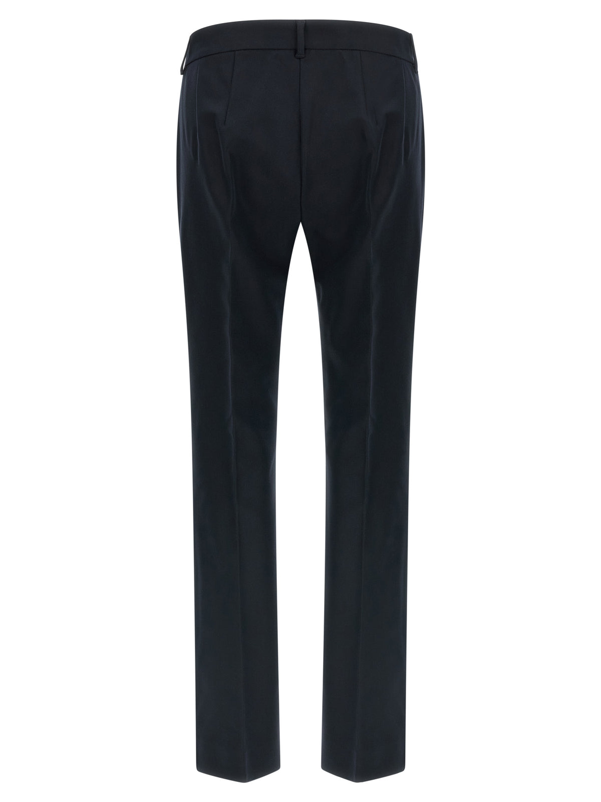 'S Max Mara Blaue Baumwollhose