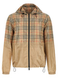 Burberry Beige Viskose Shell Jacke