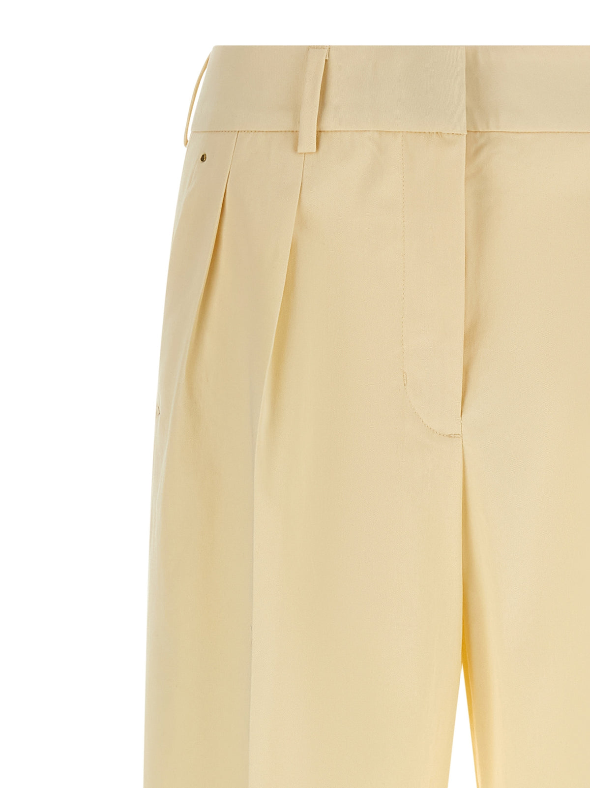 Moncler Beige Baumwoll-Anzughose