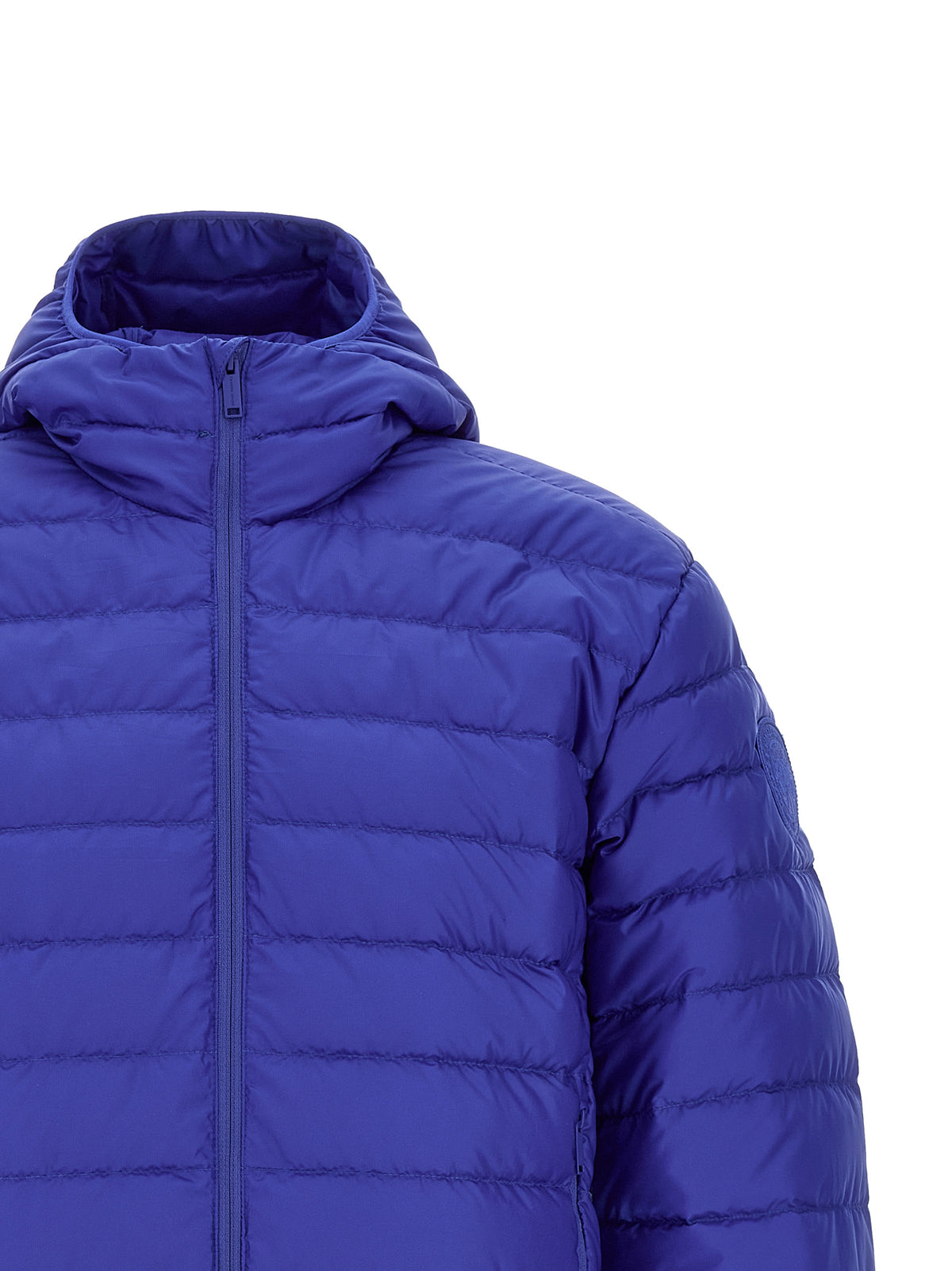 Canada Goose Blaue Polyamid-Jacke in voller Länge