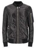 Rick Owens Schwarzer Nylon-Bomber