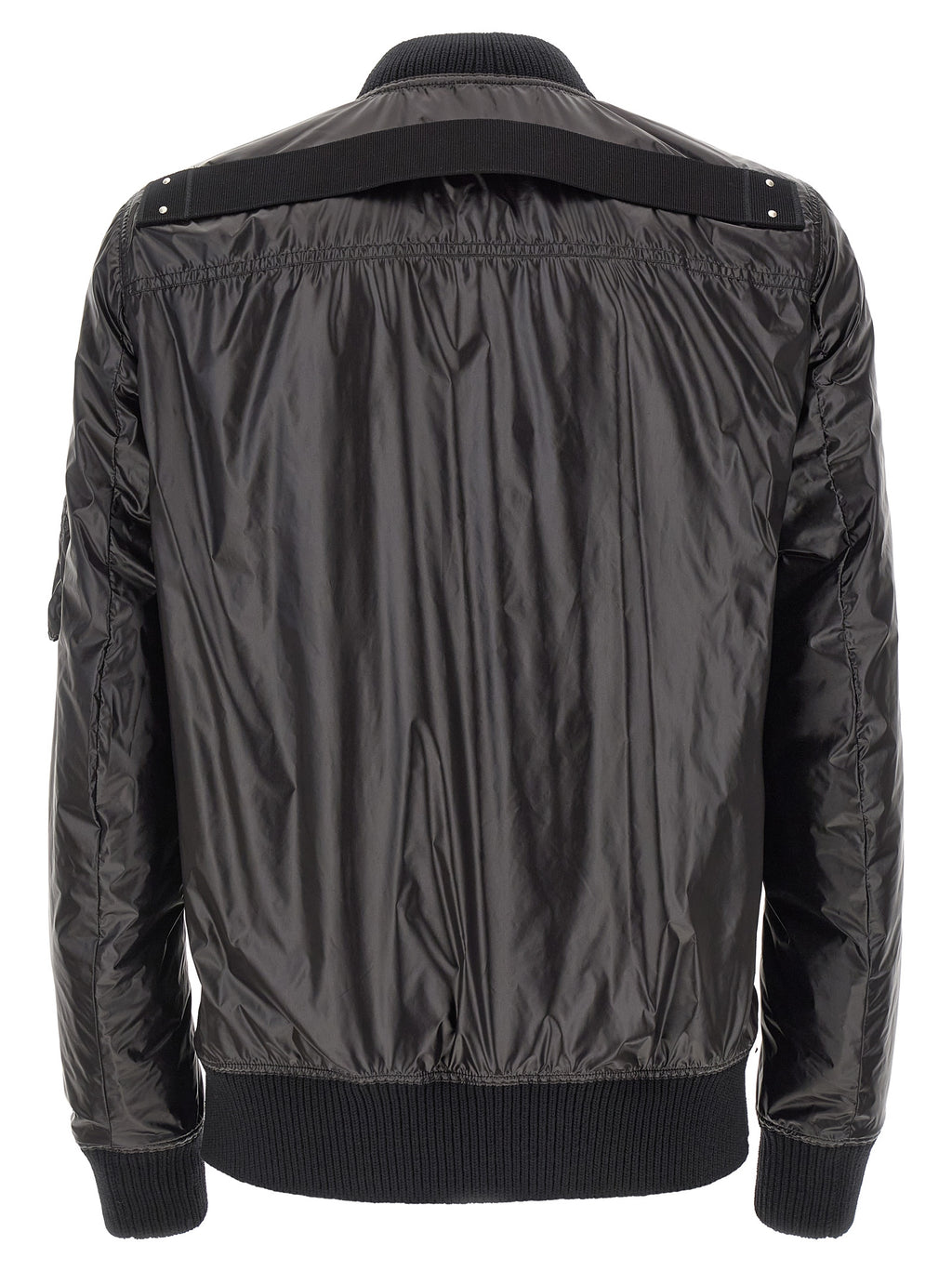 Rick Owens Schwarzer Nylon-Bomber