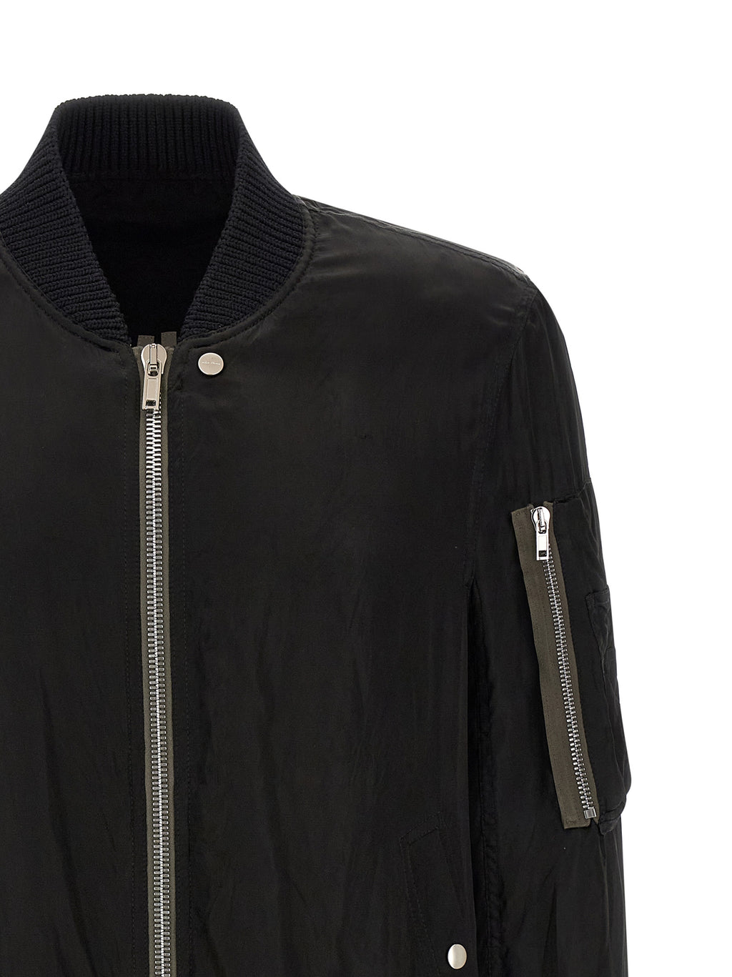 Rick Owens Black Copper Bomber