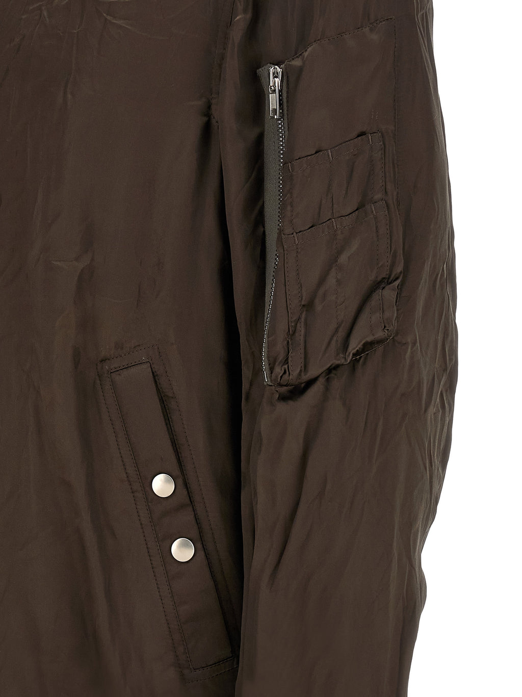 Rick Owens Brauner Kupfer Bomber