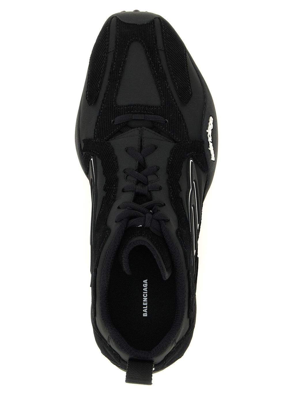 Balenciaga Schwarze Sneaker aus Polyester für sportliche Looks