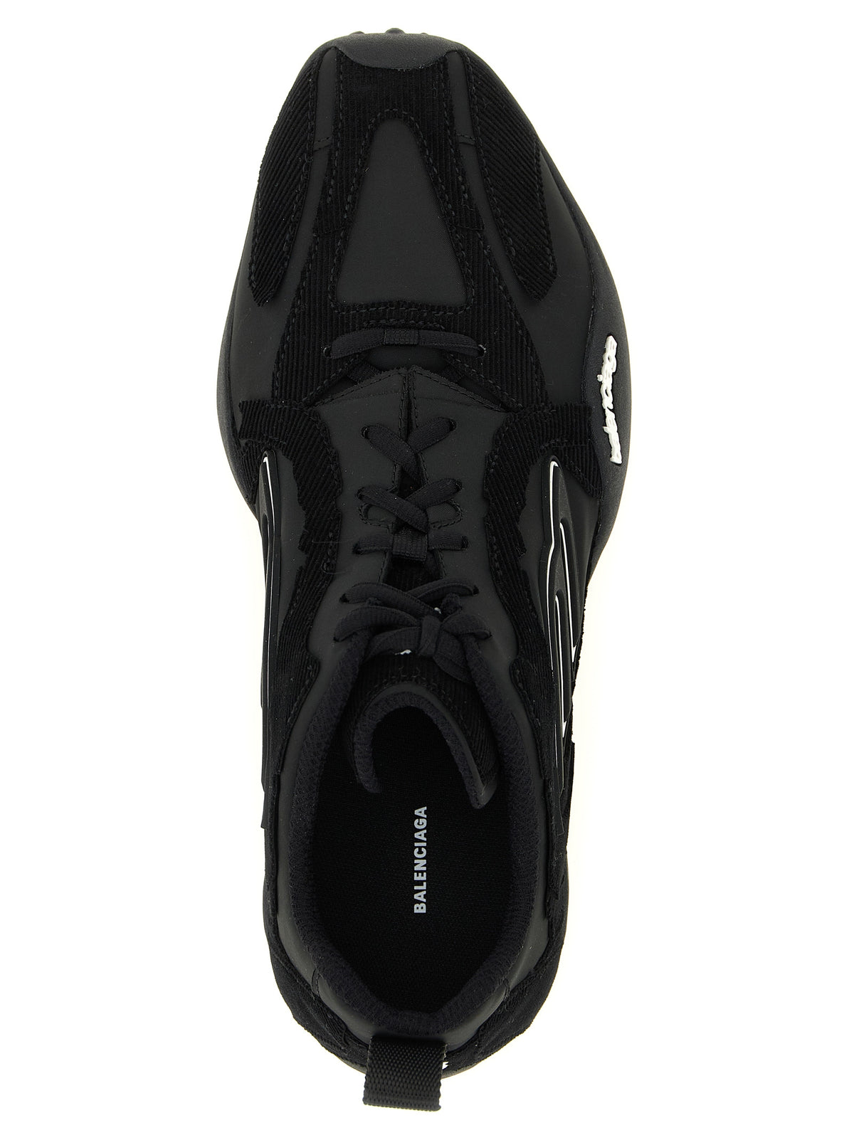 Balenciaga Schwarze Sneaker aus Polyester für sportliche Looks