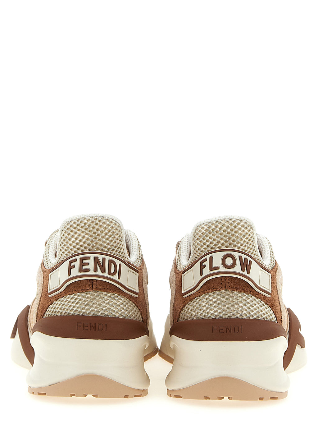 Fendi Mehrfarbige Sneaker aus Polyamid im Athletic-Stil