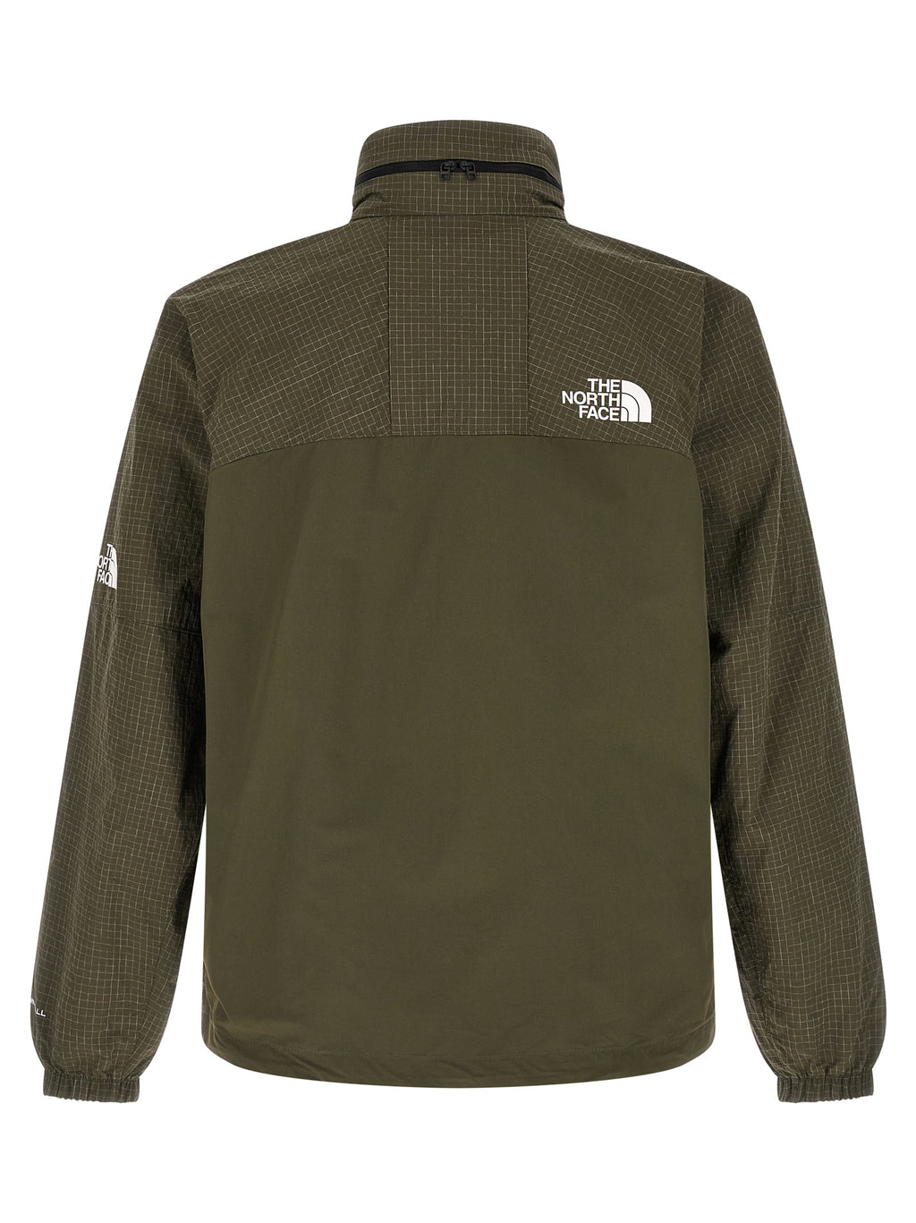 The North Face Zweifarbige Nylon-Shell-Jacke