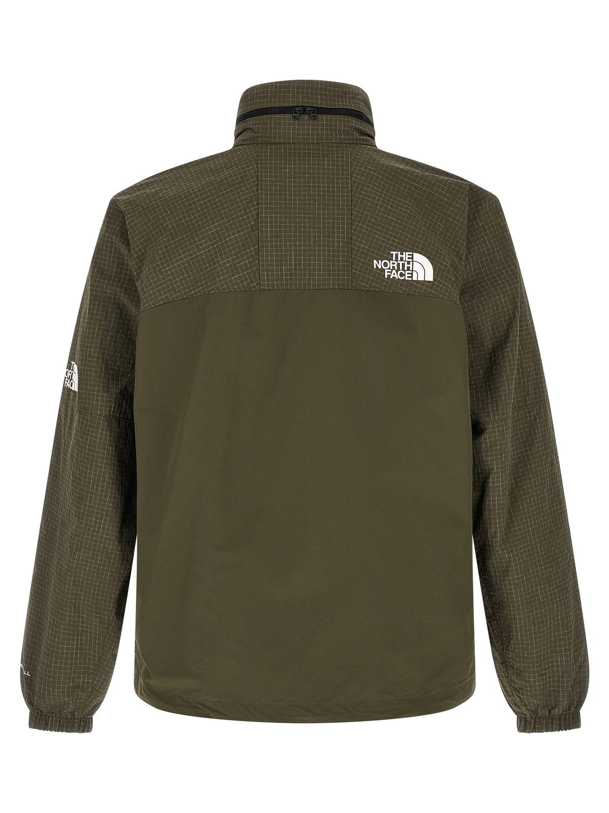 The North Face Zweifarbige Nylon-Shell-Jacke