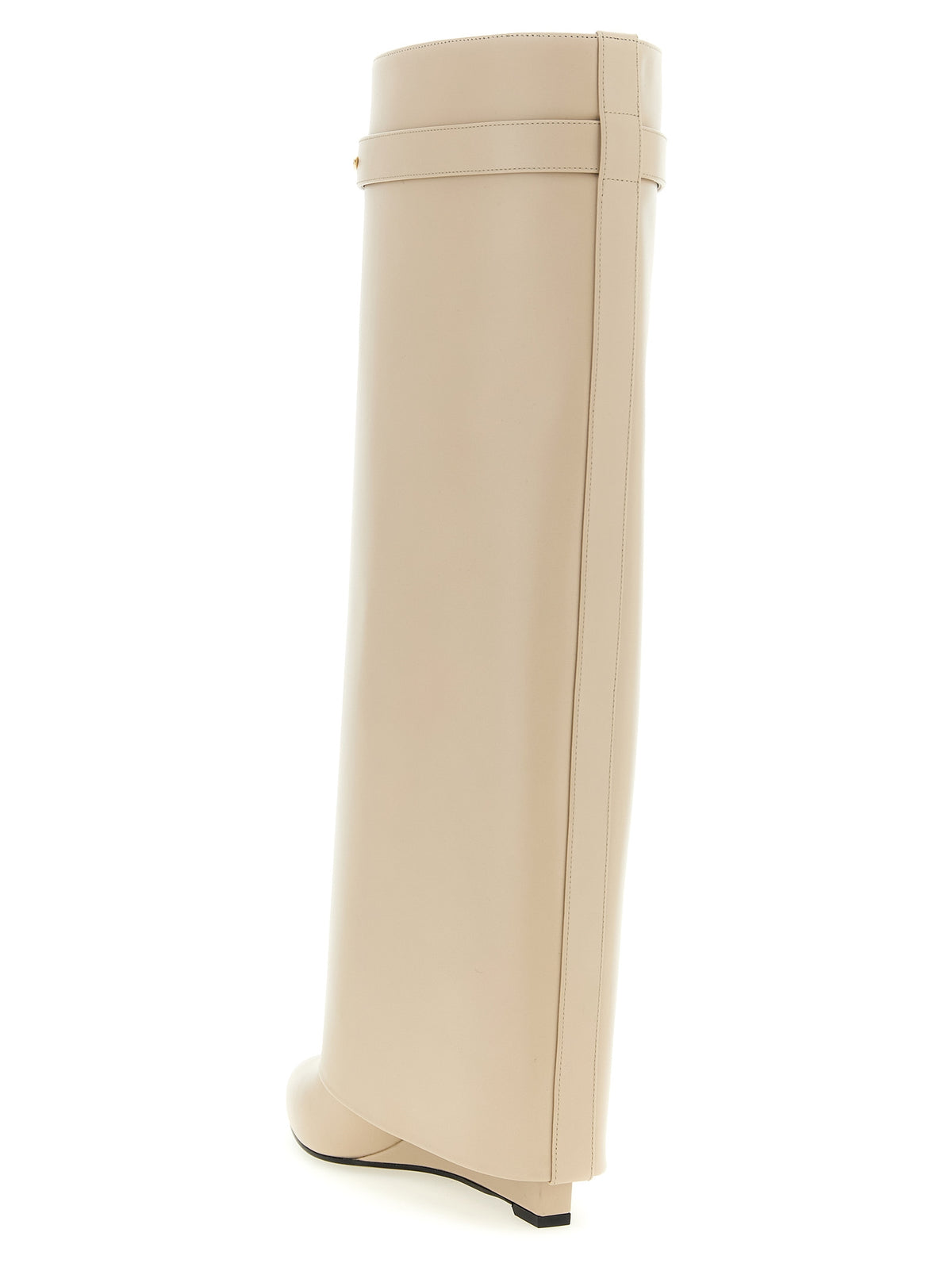 Givenchy Beige Kalbsleder Overknee-Stiefel