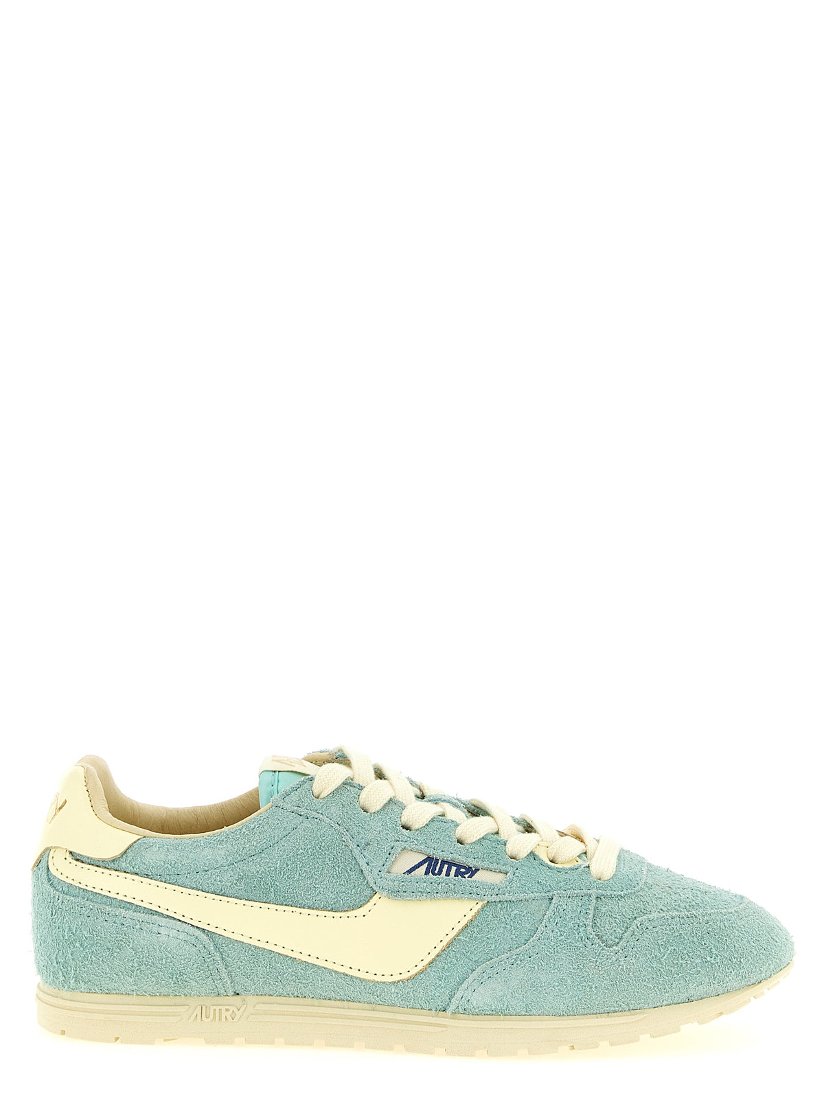 Autry Blaue Sneaker aus Rindsleder