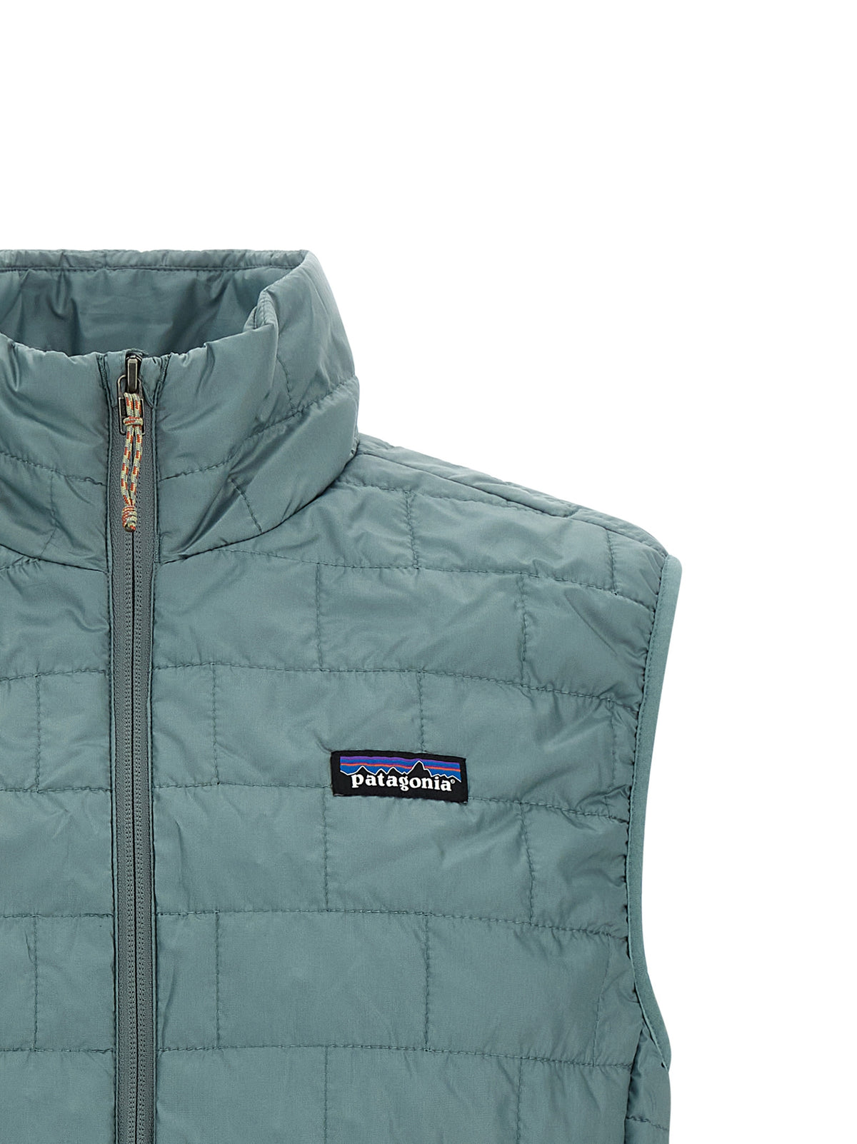 PATAGONIA Ärmellose blaue Jacke aus Polyester