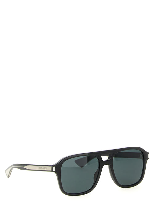 Saint Laurent Schwarze Sonnenbrille aus Acetat