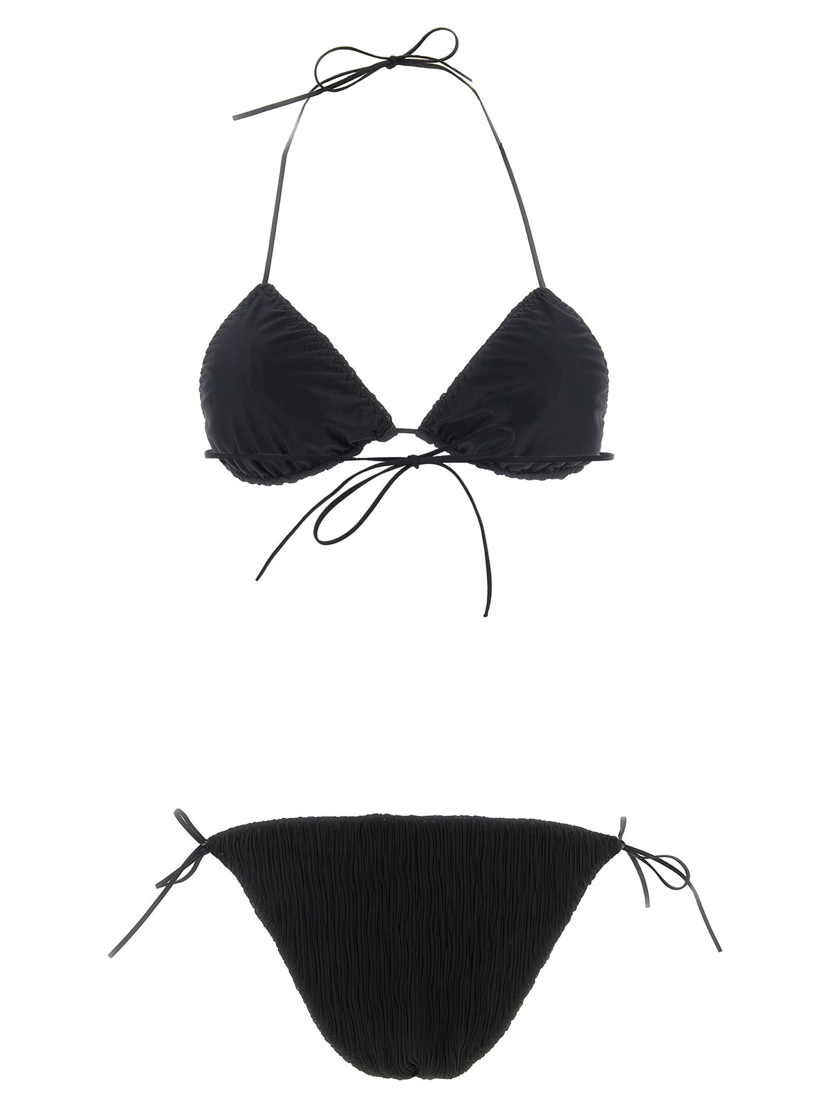 ALLIS Schwarzer Bikini aus Polyester