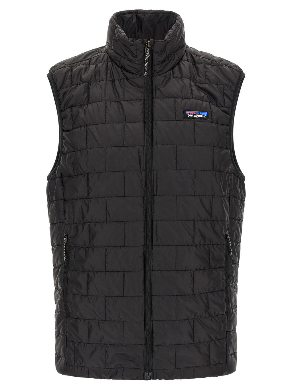 PATAGONIA Schwarze ärmellose Jacke aus Polyester