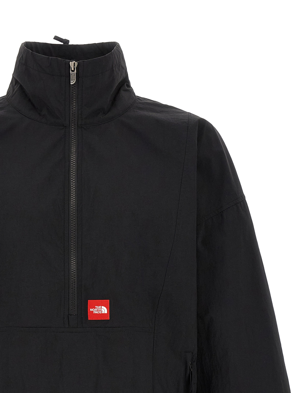 The North Face Schwarze Nylon-Shell-Jacke