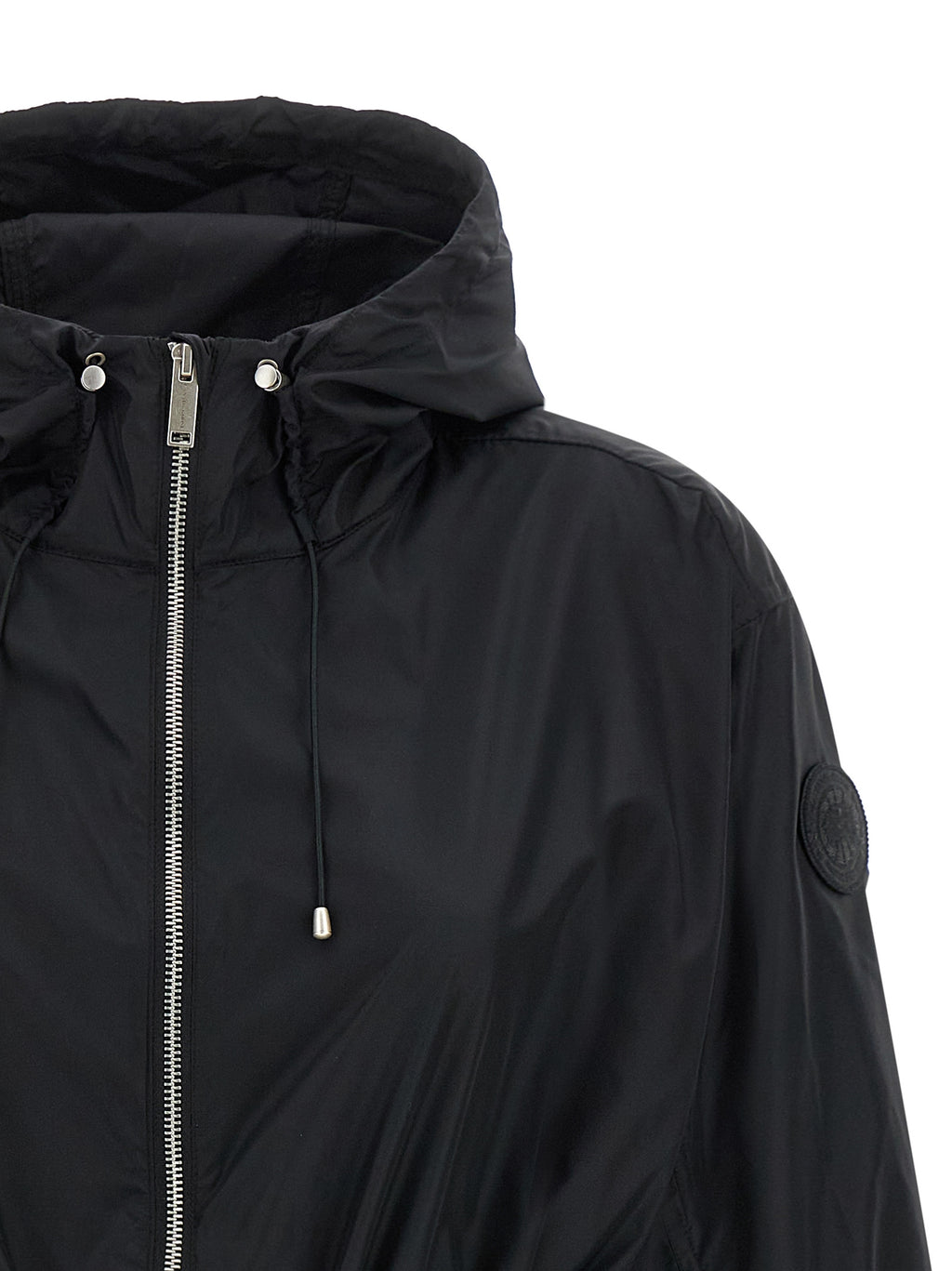 Canada Goose Schwarzer Parka aus Polyamid