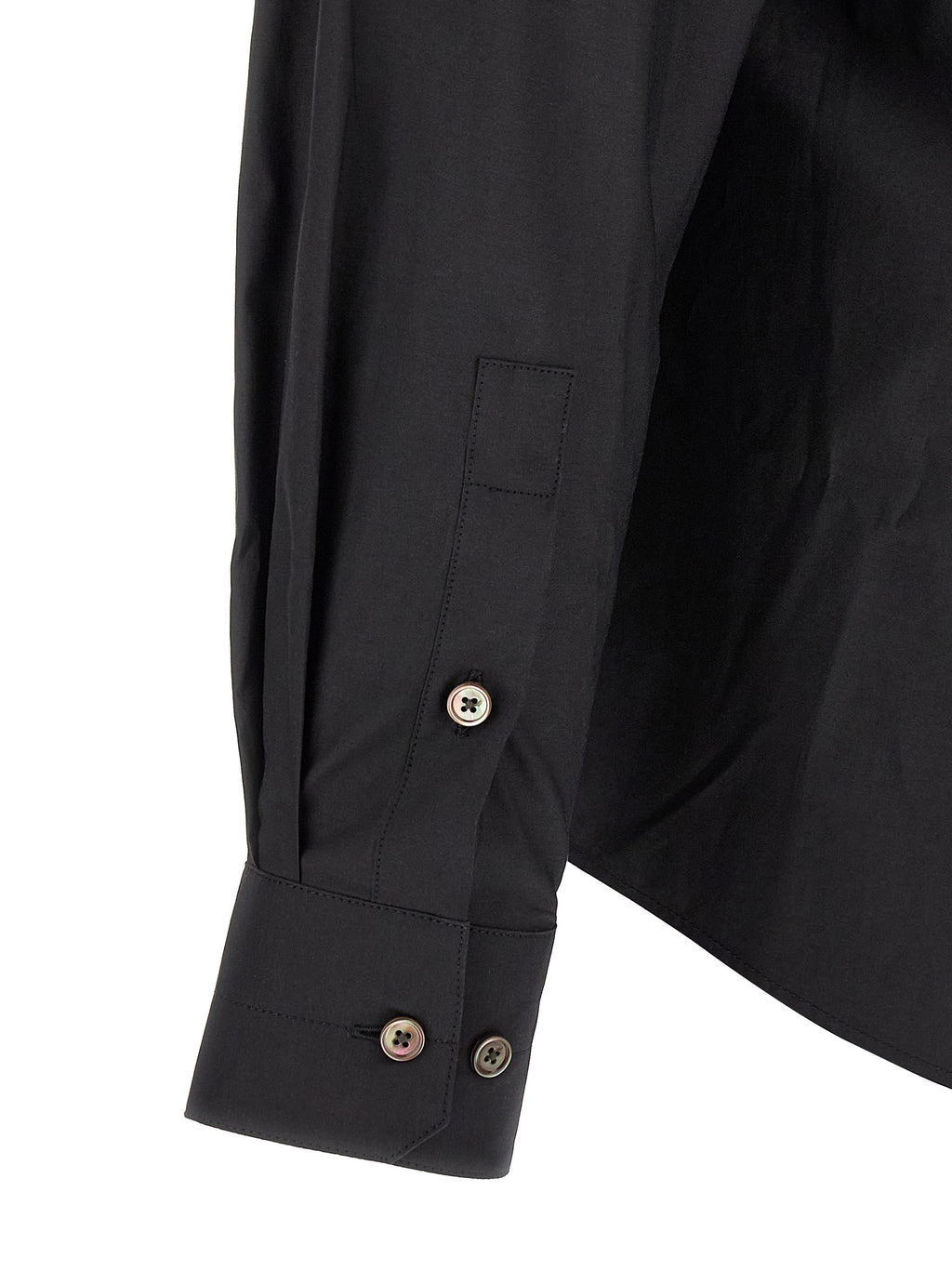Lemaire Schwarze Baumwollbluse