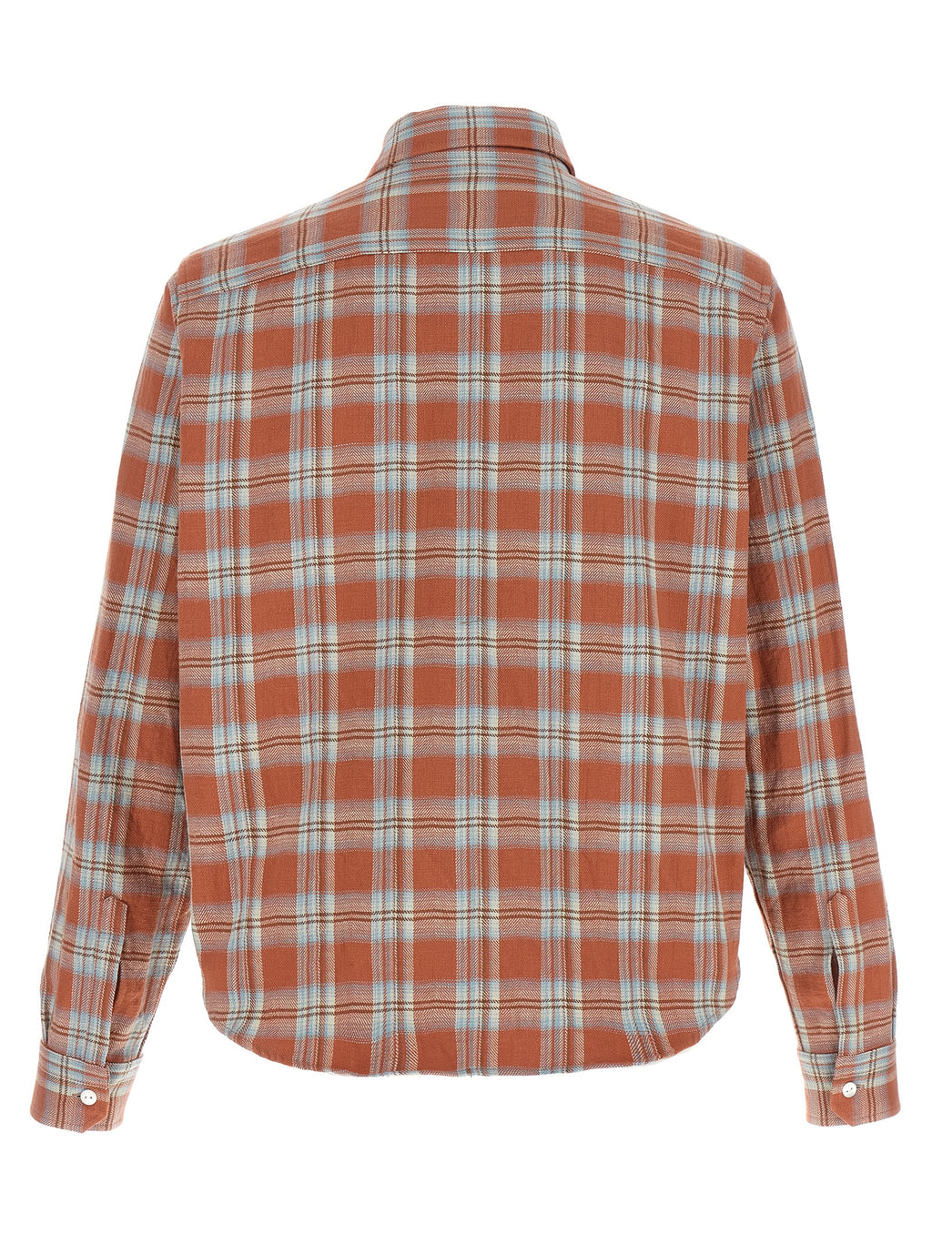 SECOND/LAYER Orange Baumwollbluse