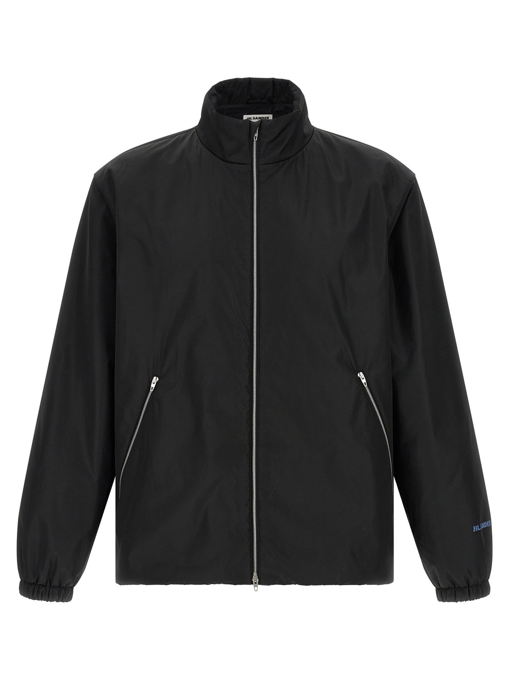 Jil Sander Schwarze Polyester-Jacke