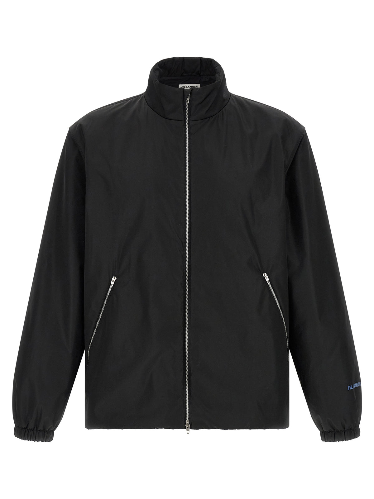 Jil Sander Schwarze Polyester-Jacke