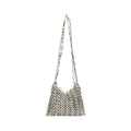 Rabanne Graue Lammleder Schultertasche Ovis Aries Aries