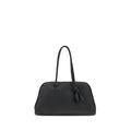 Jacquemus Schwarze Kalbsleder Bos Taurus Handtasche