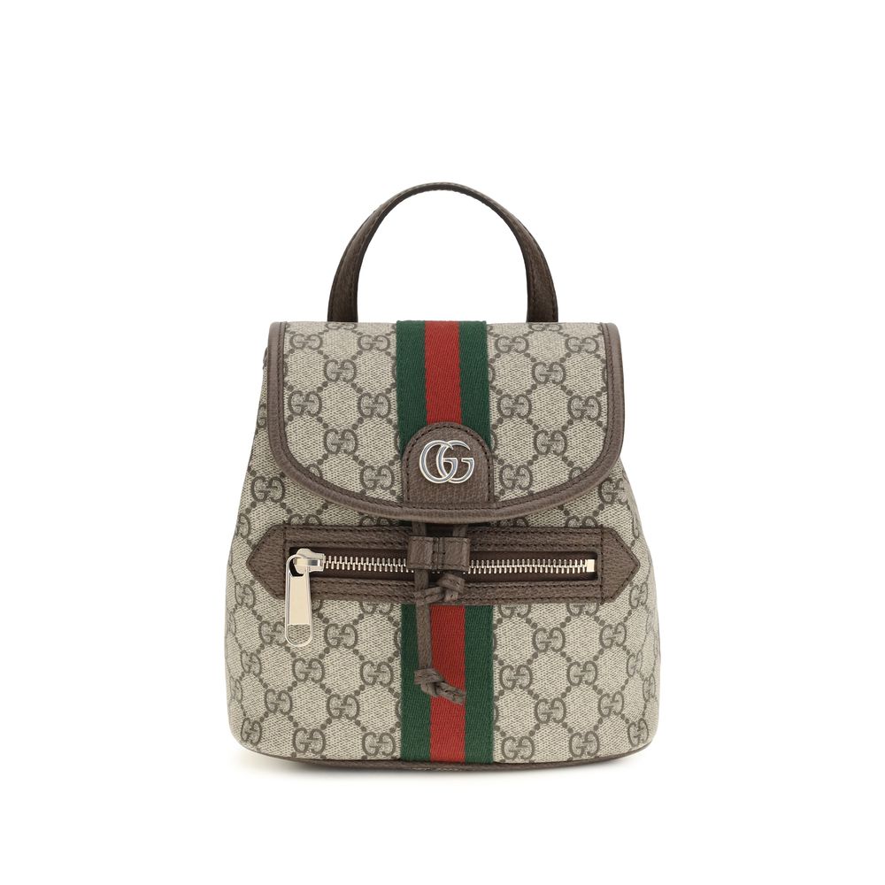 Gucci Beige Stoff-Handtasche
