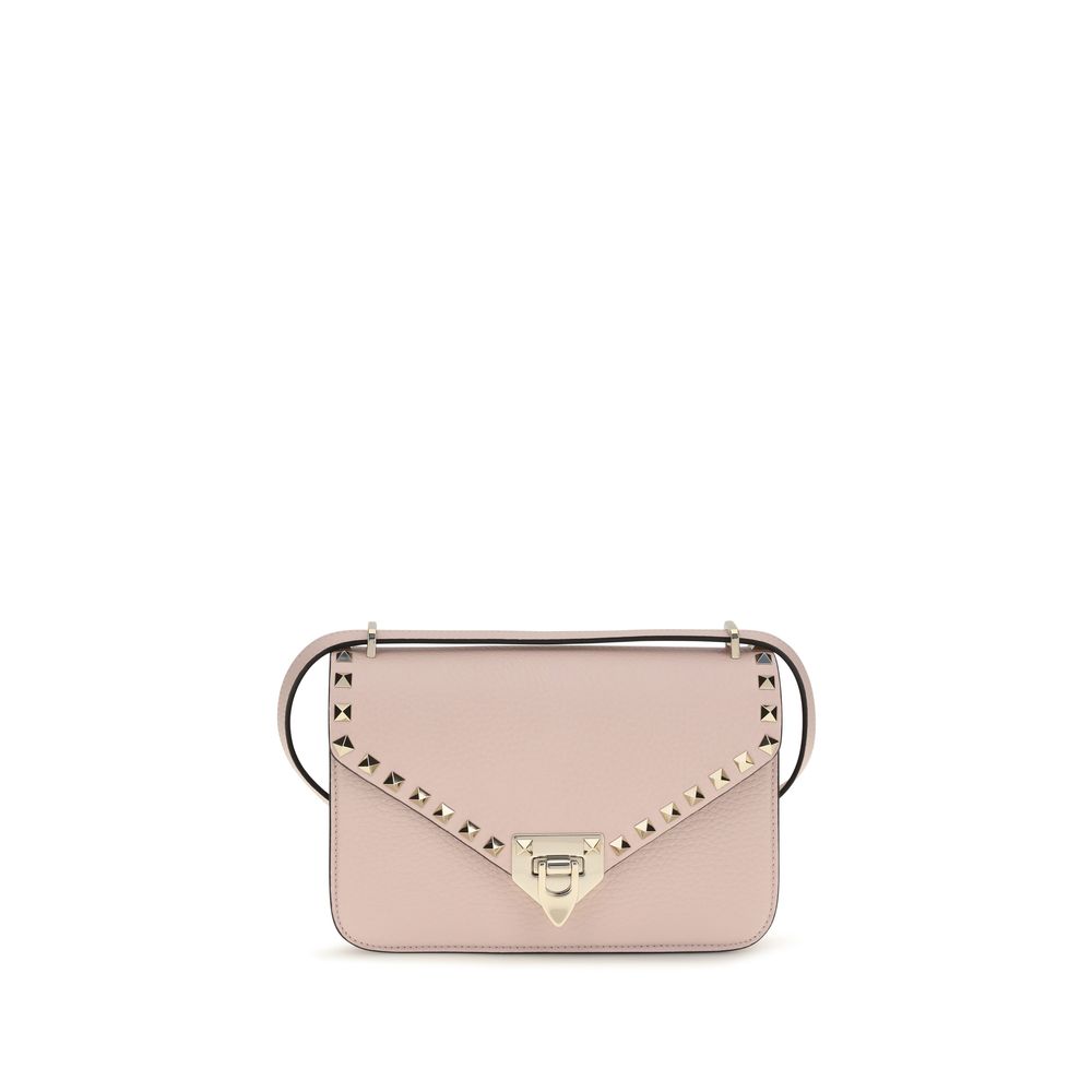 Valentino Garavani Multicolor Calf Leather Bos Taurus Schultertasche