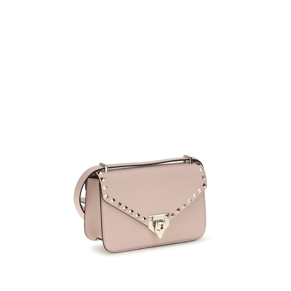 Valentino Garavani Multicolor Calf Leather Bos Taurus Schultertasche