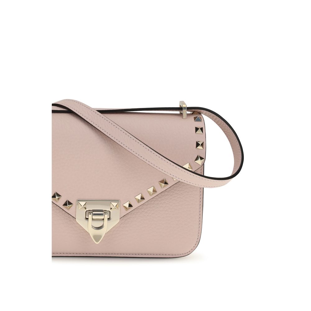 Valentino Garavani Multicolor Calf Leather Bos Taurus Schultertasche