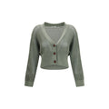 Brunello Cucinelli Baumwoll-Cardigan in Zweifarbenoptik