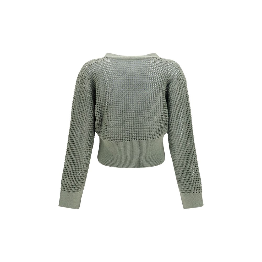 Brunello Cucinelli Baumwoll-Cardigan in Zweifarbenoptik