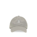 Brunello Cucinelli Graue Baumwollkappe (Baseball Cap)
