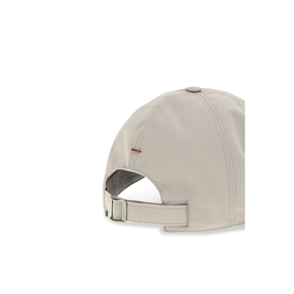 Brunello Cucinelli Zweifarbige Polyester-Kappe (Baseball Cap)