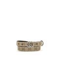Gucci Beiger Stoffgürtel