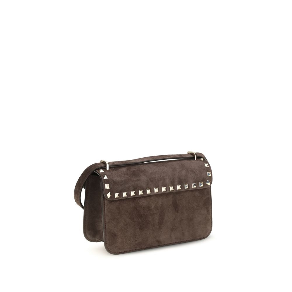 Valentino Garavani Braune Kalbsleder-Tasche Bos Taurus