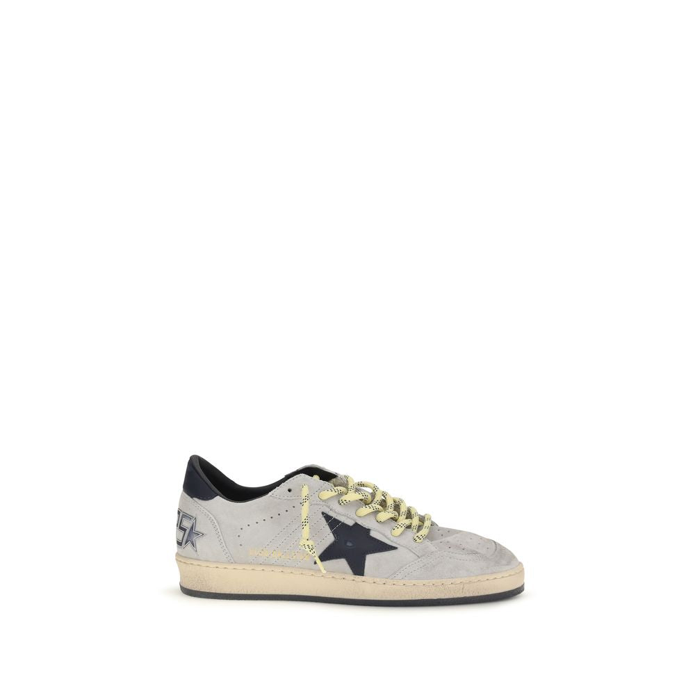 Golden Goose Graue Bos Taurus Kalbsleder-Sneakers