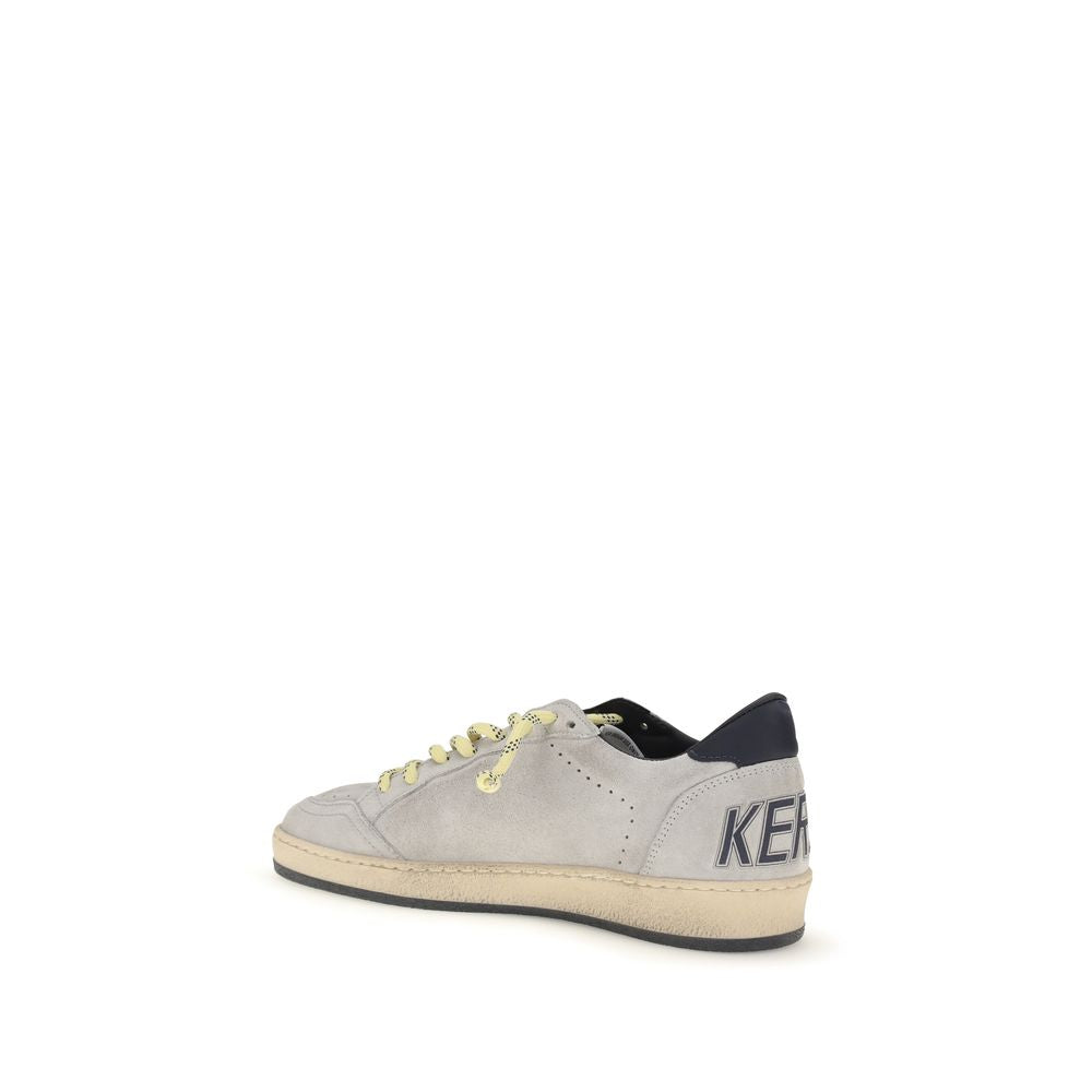 Golden Goose Graue Bos Taurus Kalbsleder-Sneakers