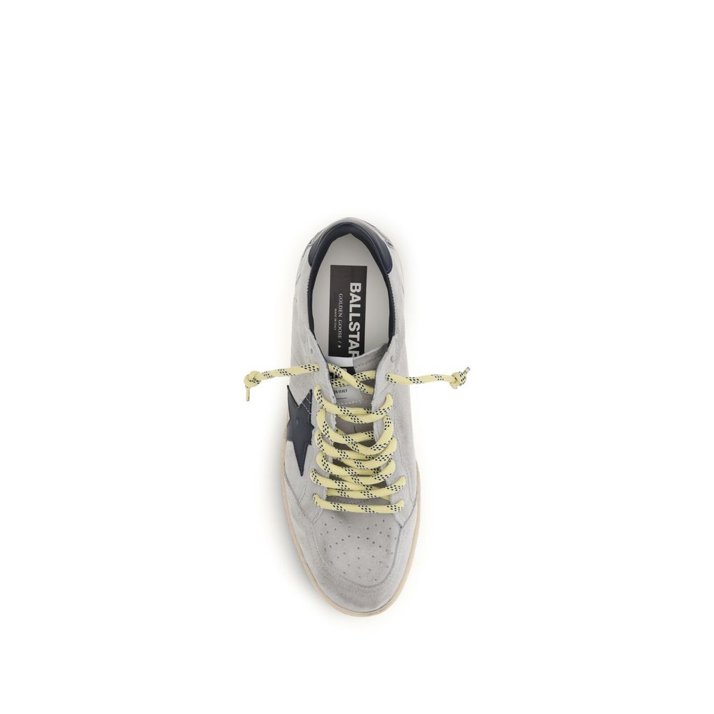 Golden Goose Graue Bos Taurus Kalbsleder-Sneakers